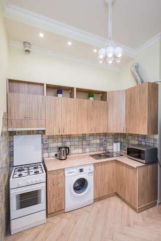 Апартаменты Avangard Sholom Aleichem Apartment Львов Апартаменты с 2 спальнями-37